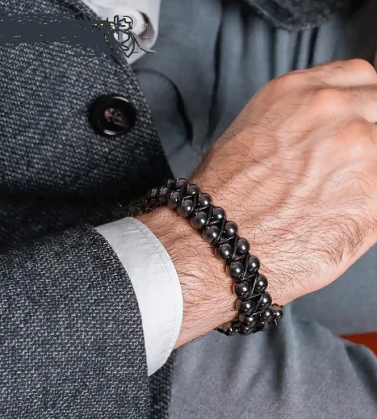 Hematite Bracelet Double Row